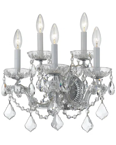 Crystorama 5-light Maria Theresa Sconce