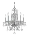 Crystorama 5-light Traditional Crystal Mini Chandelier