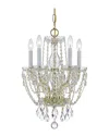 Crystorama 5-light Traditional Crystal Mini Chandelier