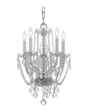 Crystorama 5-light Traditional Crystal Mini Chandelier
