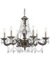Crystorama 6-light Paris Market Chandelier Swarovski Strass Crystal