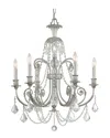 Crystorama 6-light Regis Chandelier Swarovski Spectra Crystal
