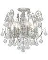 Crystorama 6-light Regis Flush Mount Swarovski Spectra Crystal