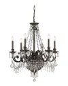 Crystorama 6-light Vanderbilt Chandelier Hand Cut Crystal