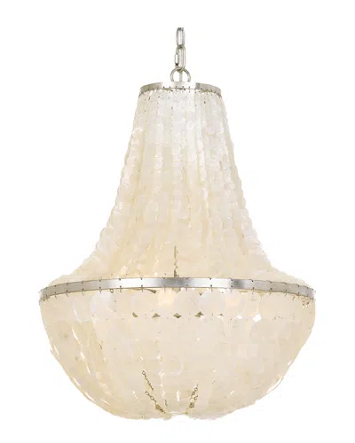 Crystorama 6-light Brielle Chandelier In Neutral