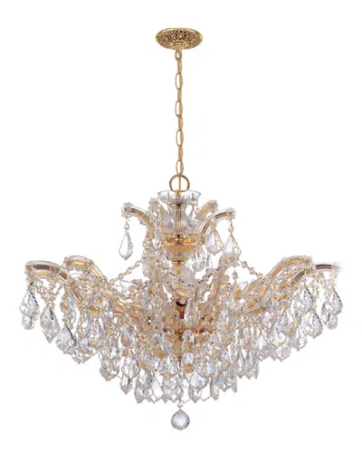 Crystorama 6-light Maria Theresa Chandelier In Gold