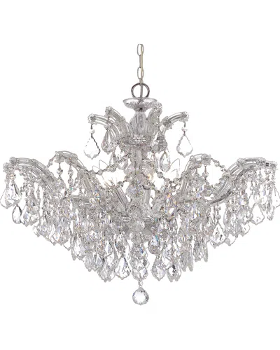 Crystorama 6-light Maria Theresa Chandelier In Transparent