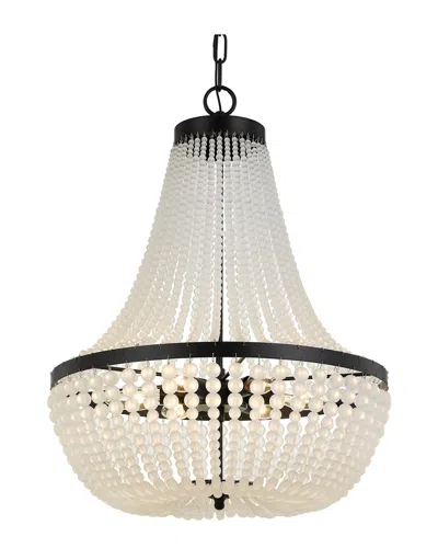 Crystorama 6-light Rylee Chandelier In Neutral