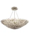 Crystorama 8-light Broche Flush Mount
