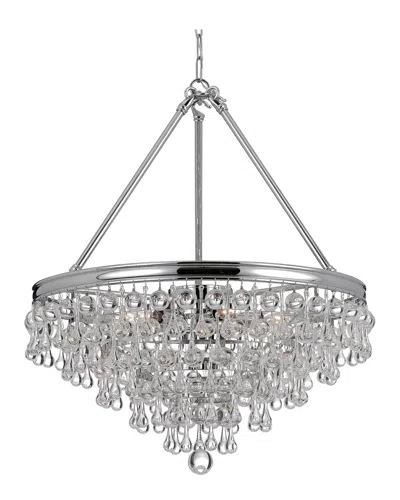 CRYSTORAMA CRYSTORAMA 8-LIGHT CALYPSO CHANDELIER