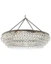 Crystorama Calypso 8-light Crystal Teardrop Chandelier