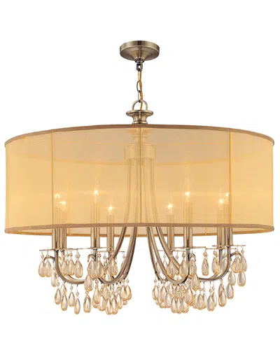 Crystorama 8-light Hampton Chandelier In Multicolor