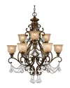 Crystorama 9-light Norwalk Chandelier Swarovski Spectra Crystal