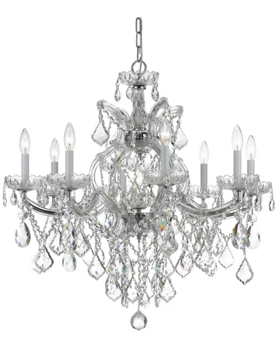 Crystorama 9-light Maria Theresa Chandelier In Gray