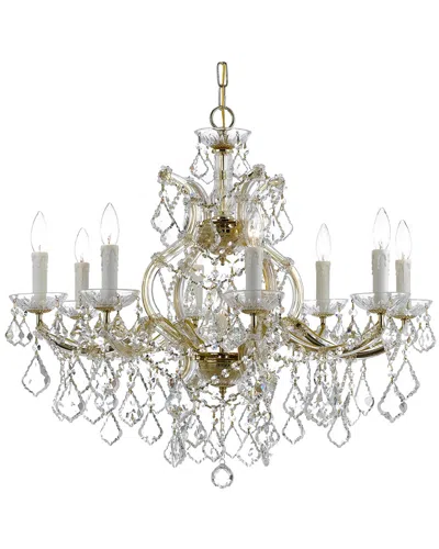 Crystorama 9-light Maria Theresa Chandelier In Gold