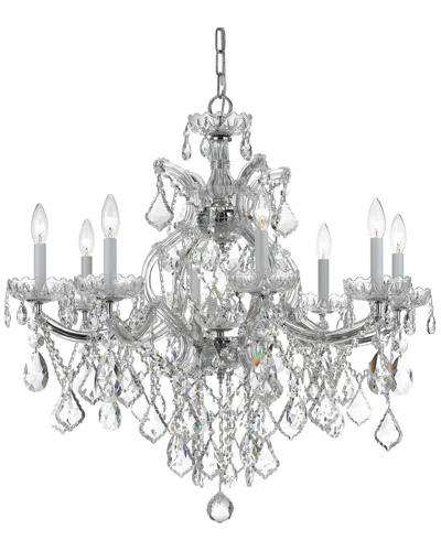 Crystorama 9-light Maria Theresa Chandelier In Gray