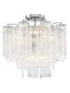 Crystorama Addis 4-light Ceiling Mount In Clear