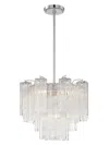 Crystorama Addis 4-light Chandelier In Clear
