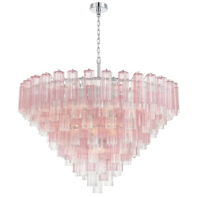 Crystorama Addis 49'' Polished Chrome Chandelier