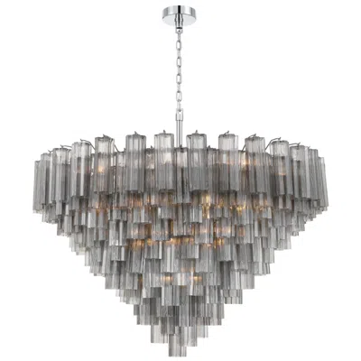 Crystorama Addis 49'' Polished Chrome Chandelier