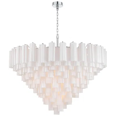 Crystorama Addis 49'' Polished Chrome Chandelier