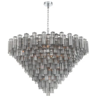 Crystorama Addis 62'' Polished Chrome Chandelier
