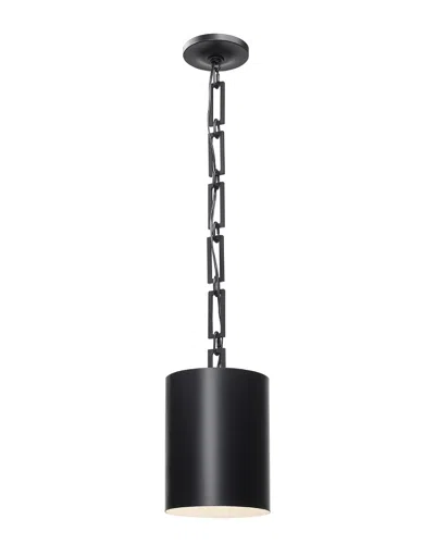 Crystorama Alston 1-light Mini Chandelier In Black