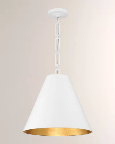 Crystorama Alston 3-light Chandelier In White