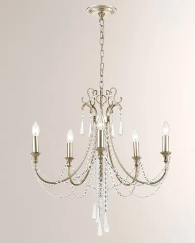 Crystorama Arcadia 5-light Chandelier In White
