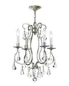 Crystorama Ashton 4-light Crystal Mini Chandelier