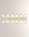 Crystorama Bolton 3-light Sconce In Aged Brass