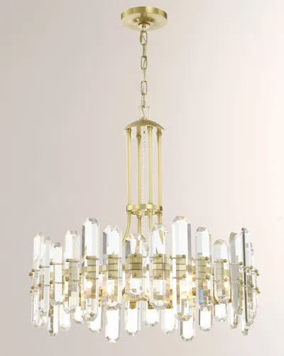 Crystorama Bolton 6-light Chandelier In Gold