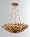 Crystorama 6-light Broche Pendant In Gold
