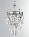 Crystorama Calypso 1-light Mini Chandelier In Metallic