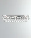 Crystorama Calypso 6-light Crystal Teardrop Bathroom Vanity In Chrome