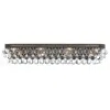 Crystorama 8-light Calypso Vanity Light In Gray
