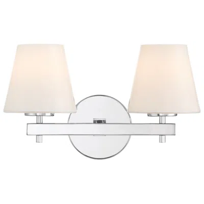 Crystorama Colton 16'' Polished Chrome Sconce In Multi