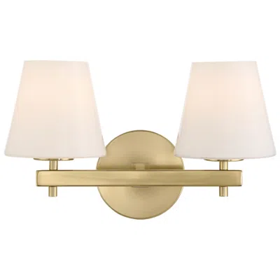 Crystorama Colton 16'' Vibrant Gold Sconce In Multi