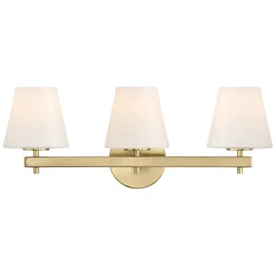 Crystorama Colton 24.5'' Vibrant Gold Bathroom Vanity
