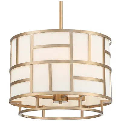 Crystorama Danielson 16 3/4" Wide Vibrant Gold Chandelier