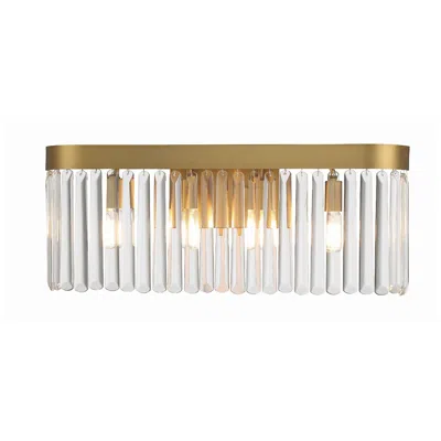 Crystorama Emory 24'' Modern Gold Bathroom Vanity