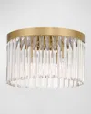 Crystorama Emory 4-light Ceiling Mount In Modern Gold