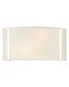 Crystorama Fulton 2 Light Polished Nickel Wall Mount In Nickel