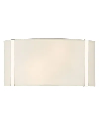 Crystorama Fulton 2 Light Polished Nickel Wall Mount
