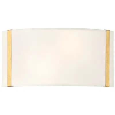 Crystorama Fulton 6 1/4" High Antique Gold Wall Sconce In Neutral