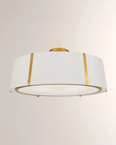 Crystorama Fulton 6-light Ceiling Mount In Antique Gold