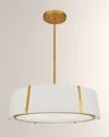 Crystorama Fulton 6-light Ceiling Mount In Antique Gold