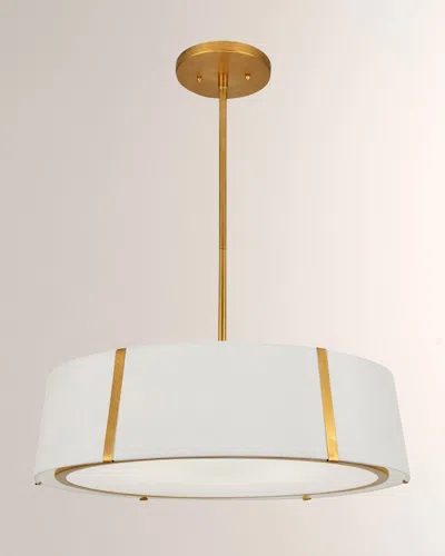 Crystorama Fulton 6-light Ceiling Mount In Gold