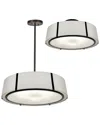 Crystorama Fulton 6-light Matte Black Chandelier In Black