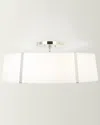 Crystorama Fulton 6-light Polished Nickel Chandelier